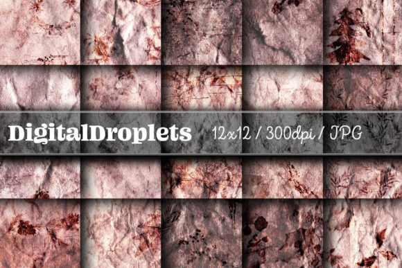 Christmas Papers Vol. 4: Gothic Grunge for Vintage Projects