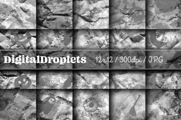 Halloween Goth Vol. 1: Dark, Grungy Paper Textures