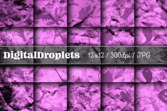 Halloween Goth Vol. 17 | Collection: The Ultimate Grunge Paper Set
