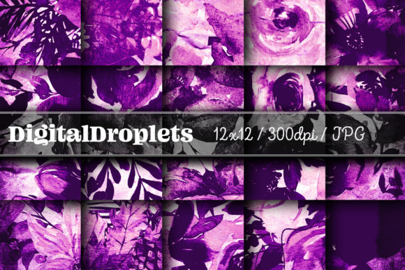 Vintage Flowers Vol. 8: A Gothic Floral Paper Collection
